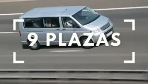 alquiler de coches 9 plazas